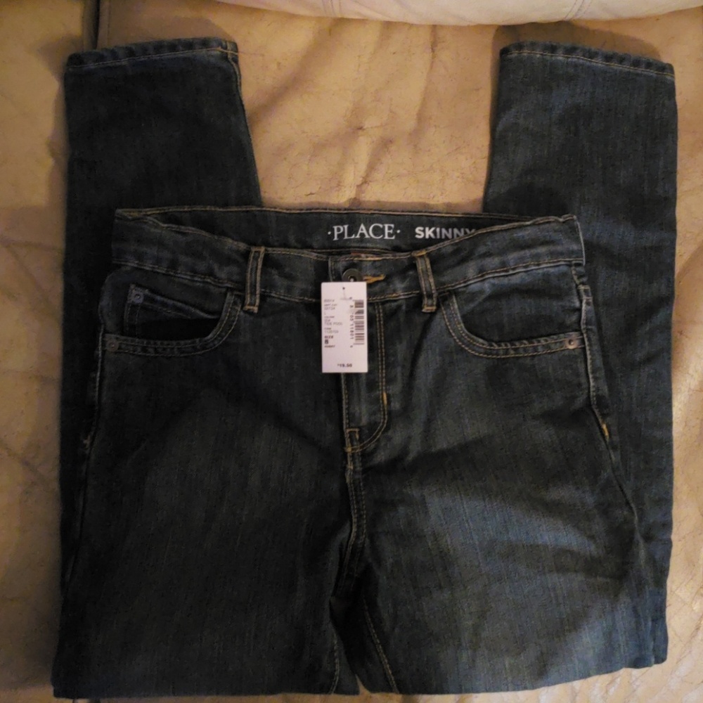 Brand new size 8Husky color tidepool skinny jeans